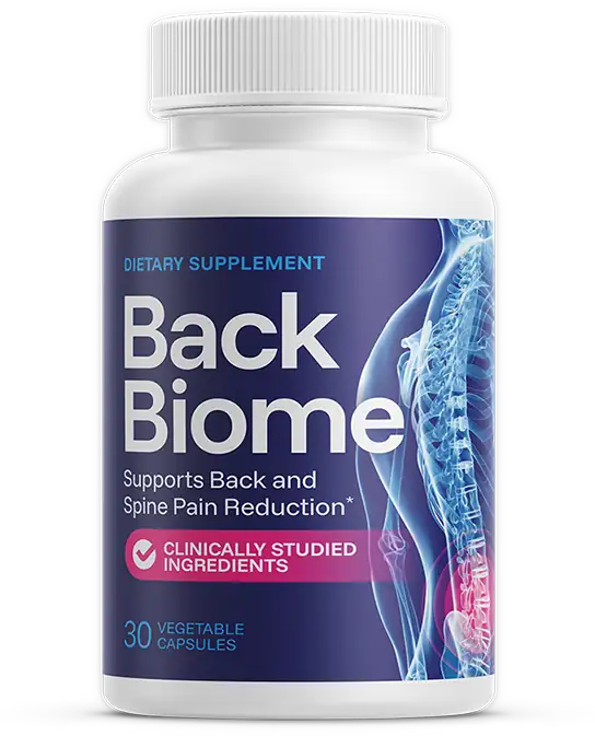 BackBiome bottle